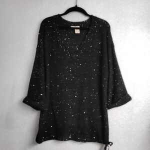 DKNY  Black Special Occasion Sweater   Size L